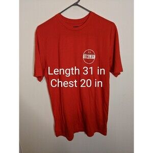 Oakley Hydrolix Shirt Men's Large Graphic Tee Red